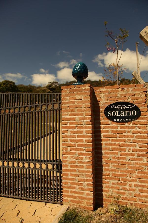 Solario Chales Otel Bueno Brandão Dış mekan fotoğraf