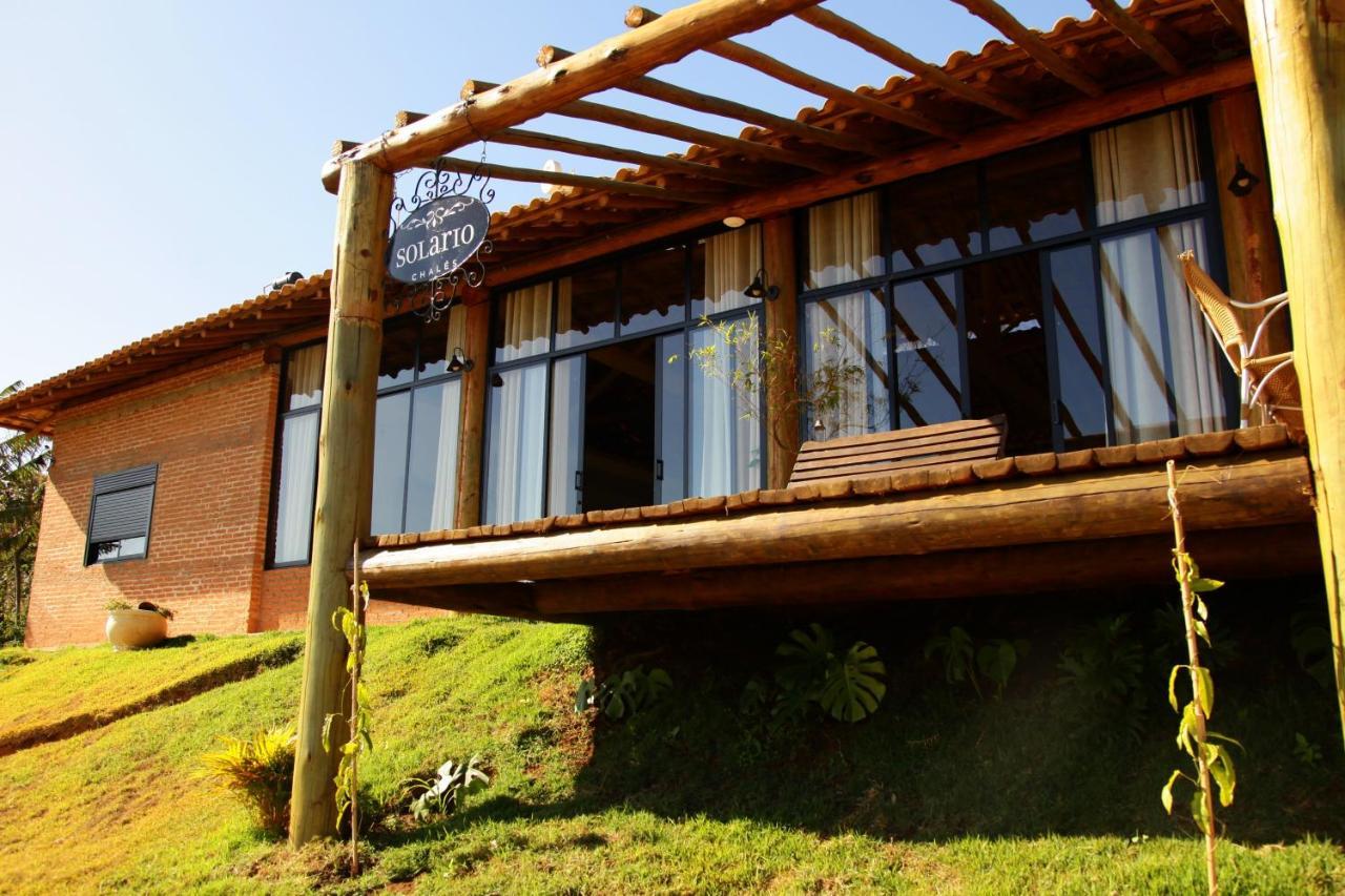 Solario Chales Otel Bueno Brandão Dış mekan fotoğraf