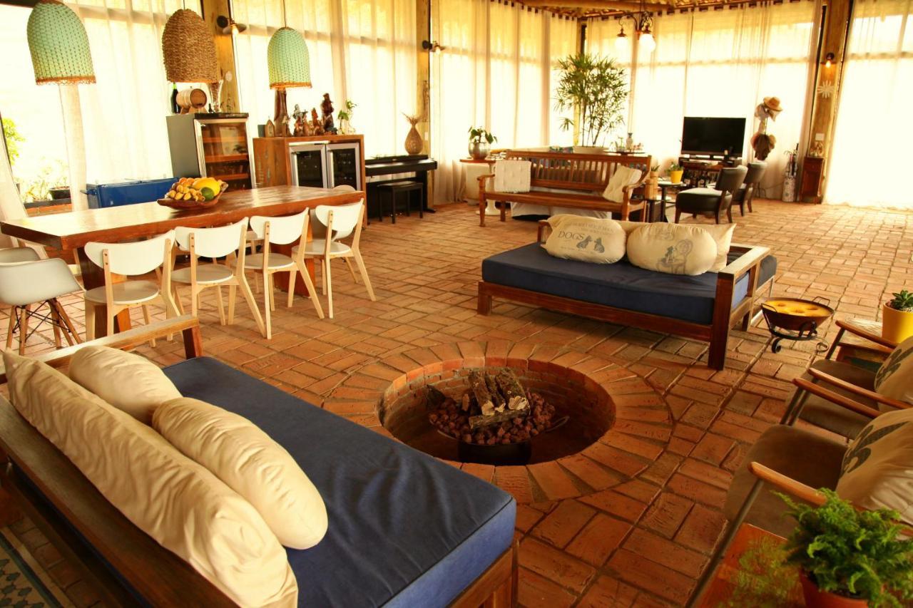 Solario Chales Otel Bueno Brandão Dış mekan fotoğraf
