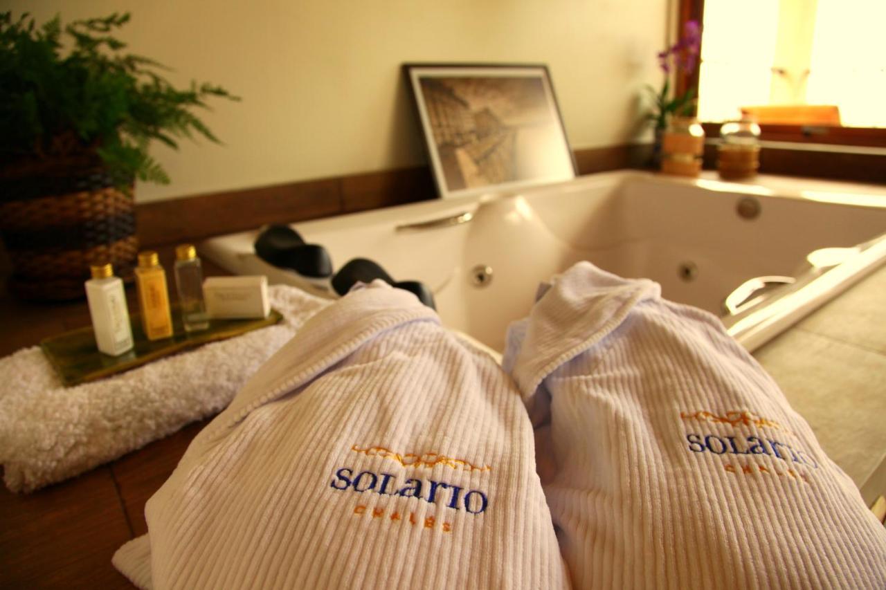 Solario Chales Otel Bueno Brandão Dış mekan fotoğraf