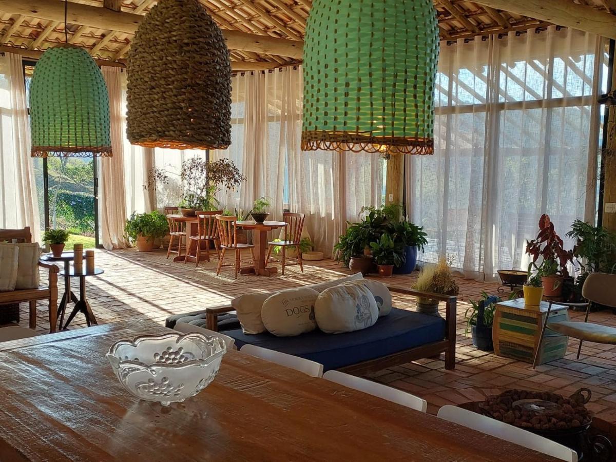 Solario Chales Otel Bueno Brandão Dış mekan fotoğraf