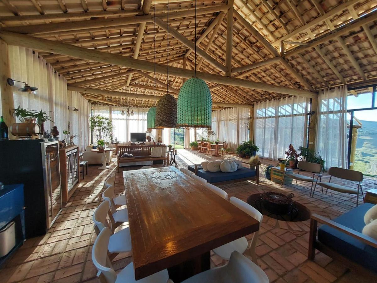 Solario Chales Otel Bueno Brandão Dış mekan fotoğraf